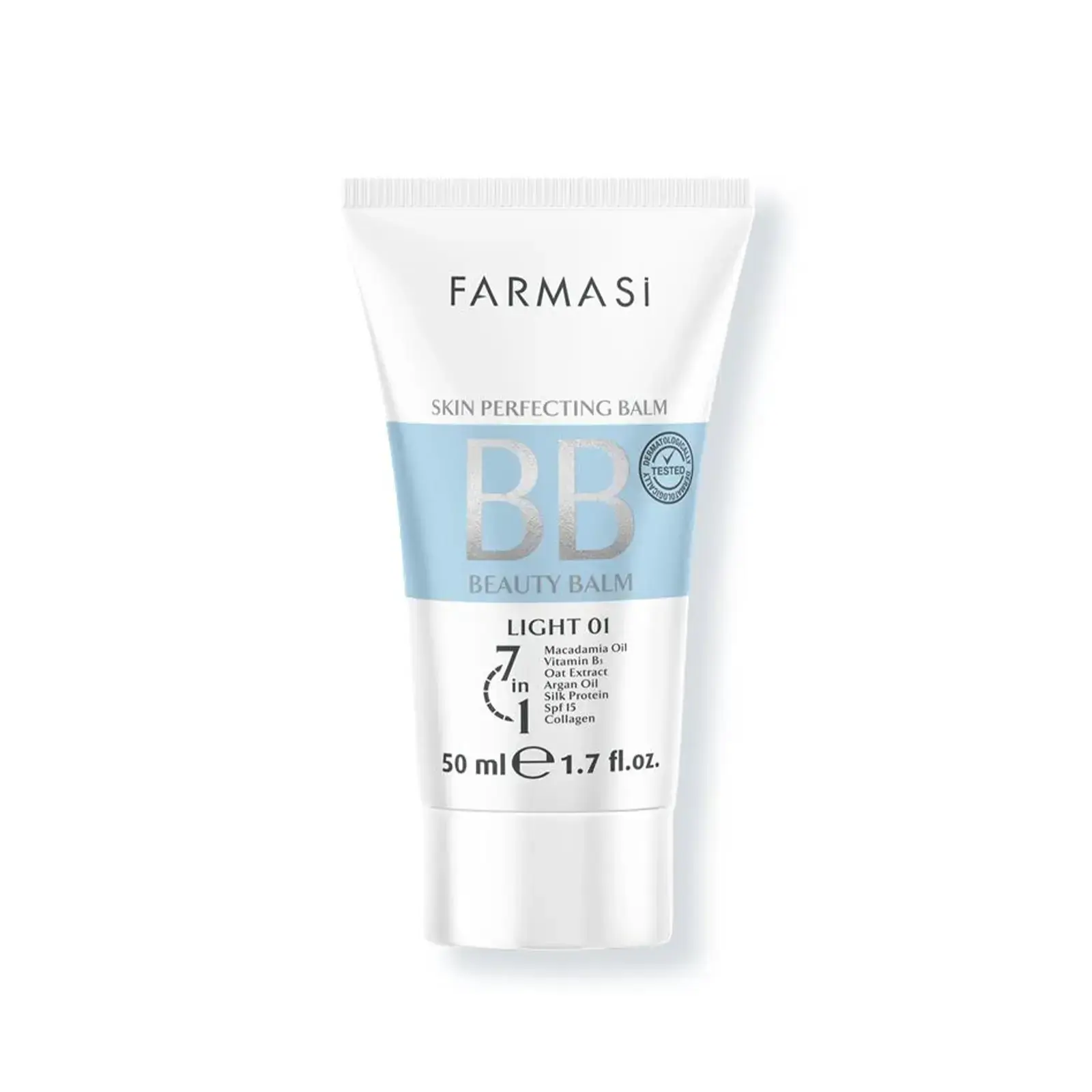 BB Krem - 01 Light 50 mlÜrün Kodu 1104170 Doğal ve taze bir cilt görünümü sağlar. Cilt tonu eşitsizliklerini giderir, nemlendirir. Spf 15 ile zararlı güneş ışınlarına karşı koruma sağlar. Mat bitişiyle gözenekleri tıkamadan kusursuz kapatıcılık sağlar. Ürün Boyutu: 50 ml