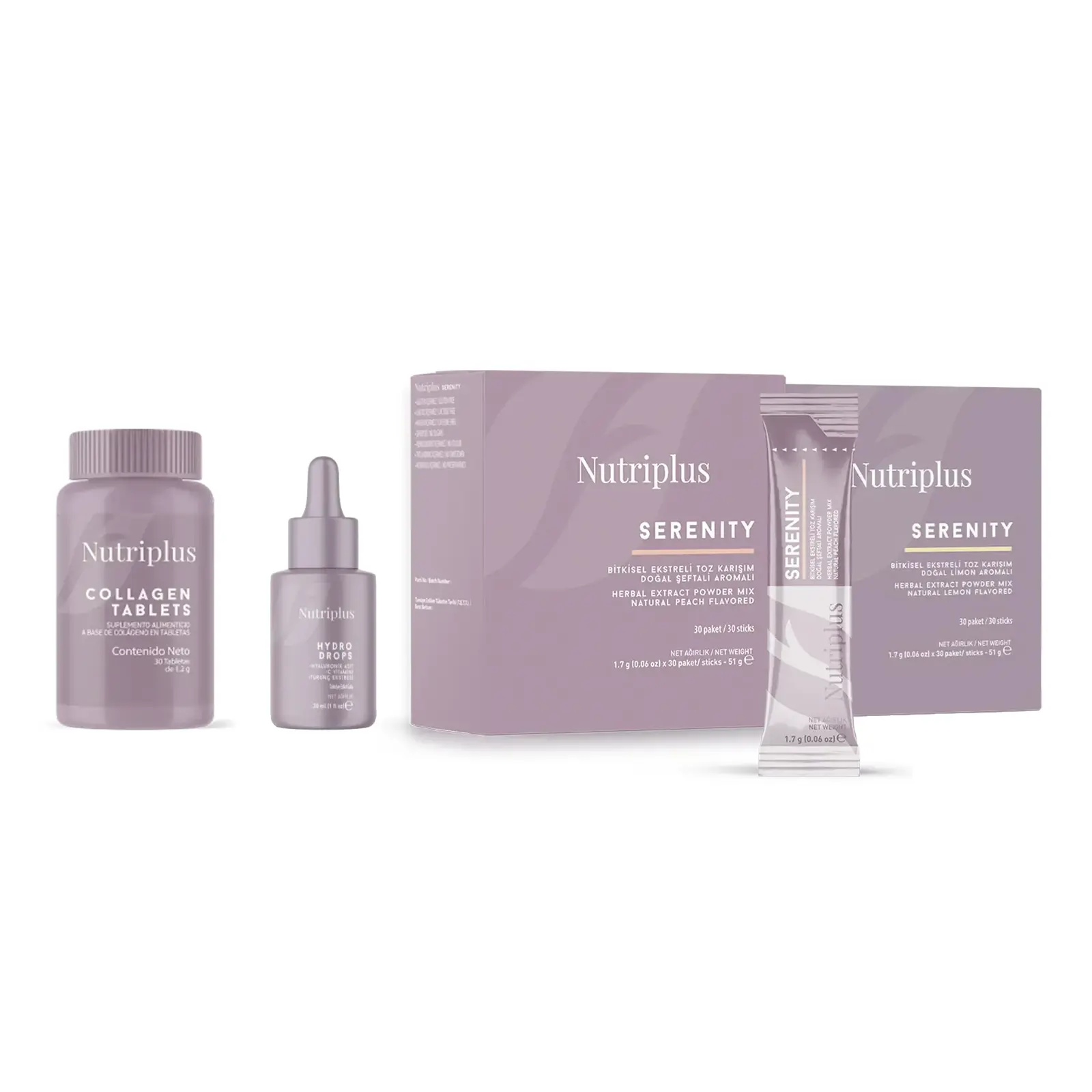 Sakinlik ve Işıltıyı Bir Araya Getiren Günlük Rutin Yoğun tempo, stres ve çevresel faktörler zamanla hem ruh halini hem de cildin görünümünü etkileyebilir. Rahat & Işıltılı Yaşam Paketi, günlük yaşamda sakinlik hissini desteklerken cildin daha canlı ve ışıltılı görünmesine yardımcı olmak üzere özel olarak oluşturulmuş bir sistemdir. İçten gelen dengeyi, dışa yansıyan bir ışıltıyla buluşturur.