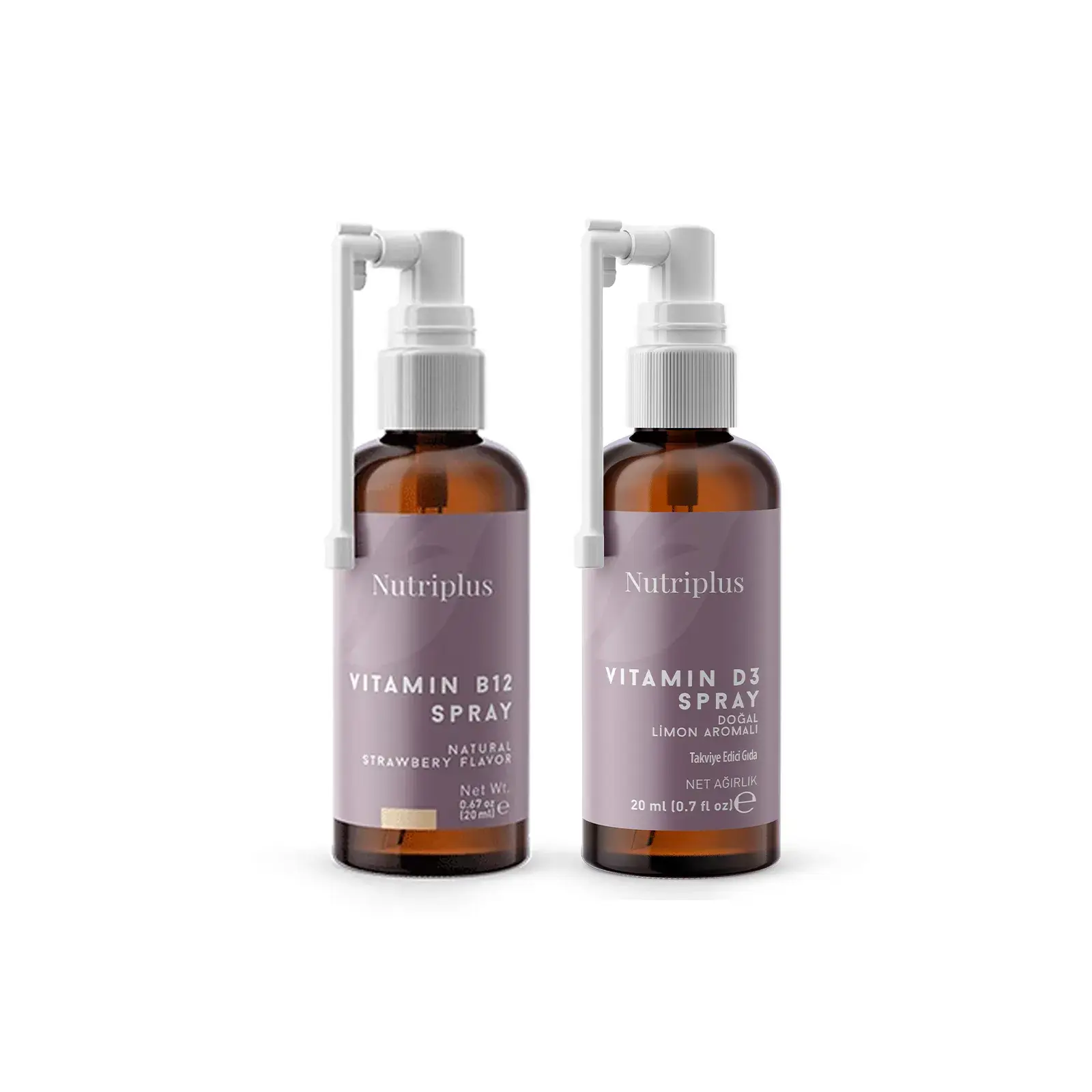 Nutriplus İkili Enerji Paketi - B12 + D3Ürün Kodu PK84021 Ramazan boyunca enerjini koruman ve bağışıklığını desteklemen için ideal ikili! B12 spreyi ile yorgunluk hissini azaltmaya yardımcı olurken, D3 spreyi bağışıklık sisteminin normal fonksiyonuna katkı sağlar. Gün boyu enerji, güçlü bağışıklık, pratik ve lezzetli kullanım isteyenler için idealdir.